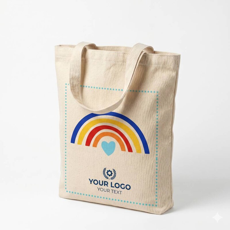 Customisable tote bag with 3D configurator