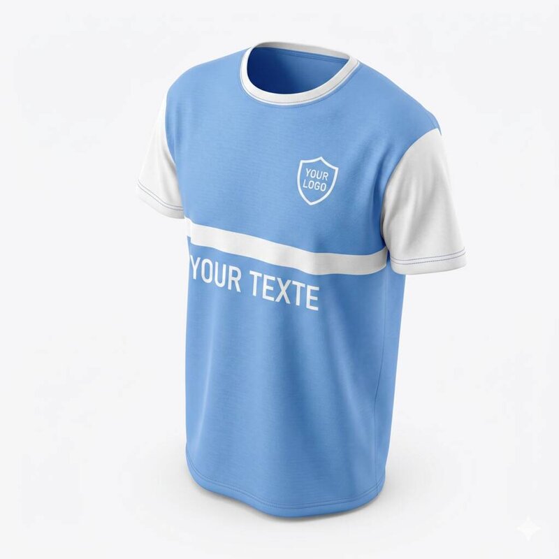 Customisable T-shirt with 3D configurator